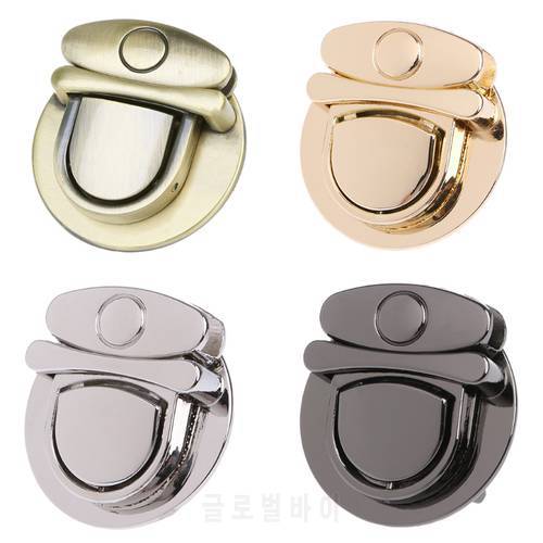 Buckle Twist Lock Hardware For Bag Shoulder Handbag DIY Craft Turn Locks Clasp DropShipping