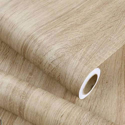 Waterproof Wood Grain Wallpaper Self Adhesive Paper Living Room Decor Vinyl Sticker Kitchen Pantry Furniture Contact Paper