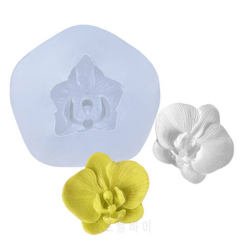 Moth Orchid Silicone Mold Fondant Sugarcraft Mould Cake Decorating Tools