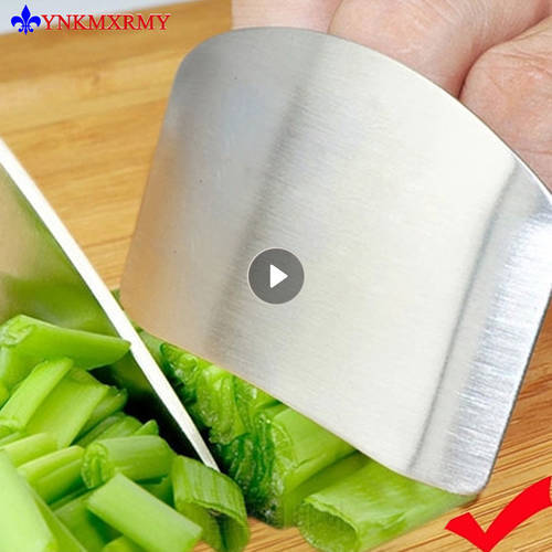 Hand Protector Protect Fingers Guard High Grade Stainless Steel Vegetable Cutting Knife Cut Finger Protection Kitchen Gadgets