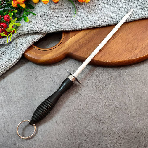 Professional Knife Sharpening Rod Kitchen Knife Sharpener Knife Shears Scissor Sharpening Stick Carbon Steel Sharpener Tool 2022