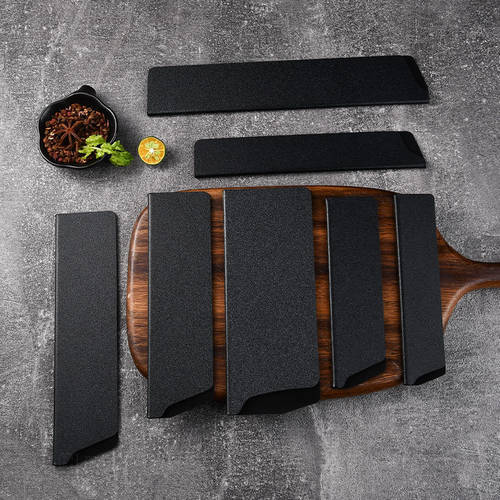 Knife Cover ABS Knife Sheath Cleaver Knife Chopping Kitchen Knives Blade Protector Edge Guard Knife Case With Flannel
