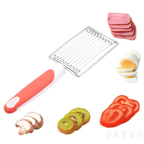 Tomato Slicer Fruit Vegetable Slicer Tomato Cutter Banana Strawberry Meat Cutter Cooking Tools Kitchen Accessory Stainless Steel