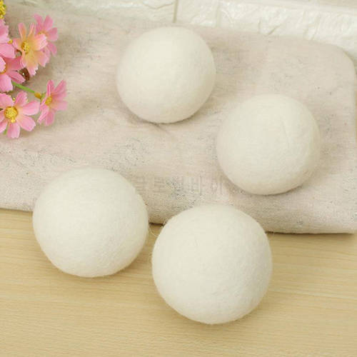 6/7cm Reusable Wool Dryer Balls Softener Laundry Laundry Ball Wool Dryer Balls Home Washing Balls Washing Machine Accessories