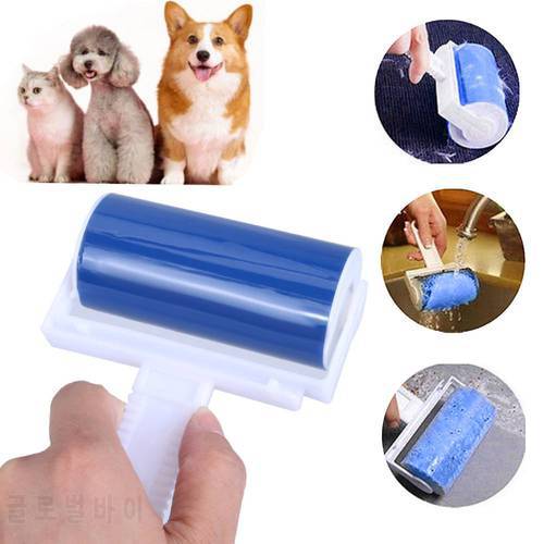 Reusable Washable Lint Roller Sticky Silicone Dust Wiper Pet Hair Remover Cleaning Brush Tools for Pet Cloth Furniture Dust Wipe