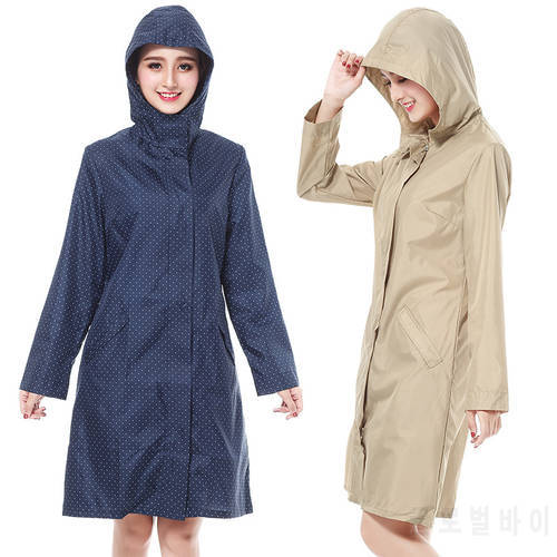 Outdoor Softshell Jacket Coat Women Solid Rain Outdoor Plus Size Hooded Raincoat Windproof Long Jacket Coat Hot Sale