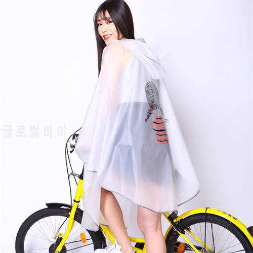 Electric car poncho bicycle poncho adult fashion men&39s and women&39s poncho students&39 outdoor riding EVA poncho