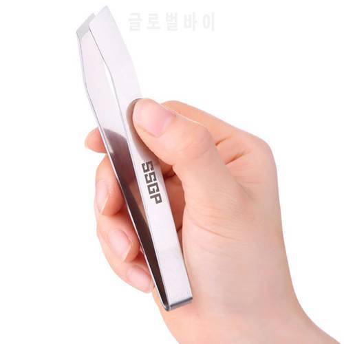 1PC Stainless Steel Fish Bone Tweezers Pig Hair Clipper Kitchen Tweezer Remover Pincer Puller Tongs Pick-Up Seafood Tools