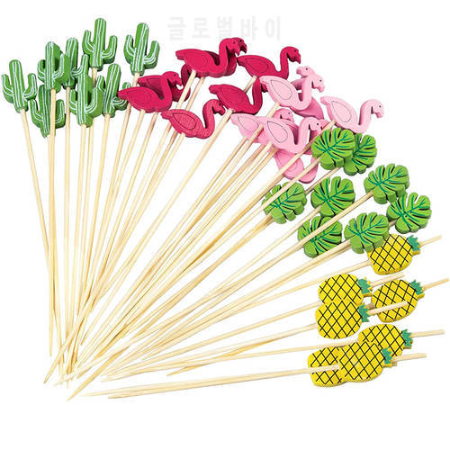 1000 PCS Cocktail Picks Handmade Natural Bamboo Toothpicks for Drinks Appetizer Skewers Sticks Party Supplies Wholesale XB