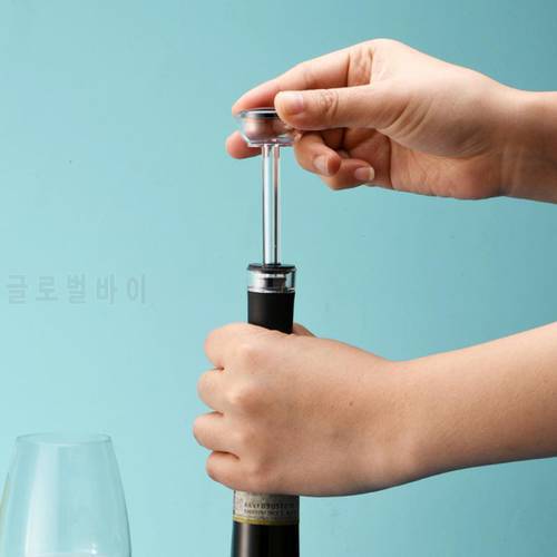 Pull-out Vacuum Bottle Stopper Reusable Wine Bottle Stopper Champagne Vacuum Sealed Keep Fresh Bar Gadgets Tools
