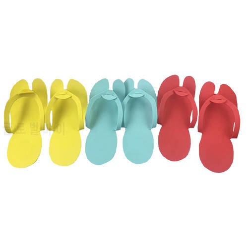 48 Pairs Disposable Foam Slippers High Quality Pedicure Slippper For Salon Spa Pedicura Feet Flip Flop Tools Wholesale Slippers
