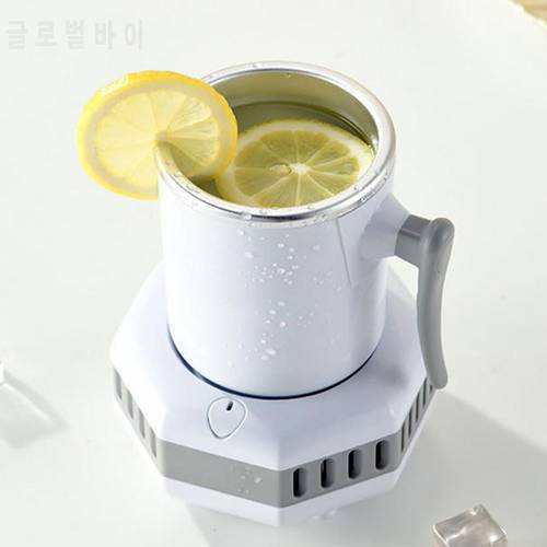Drink Cooler Anti-rust 4 Colors Easy Operation Mini Electric Cooling Machine Qucik Cooling Cup for Gifts