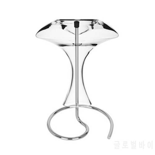 Stainless Steel Wine Decanter Holder Drying Stand Plus Drying Rack Display