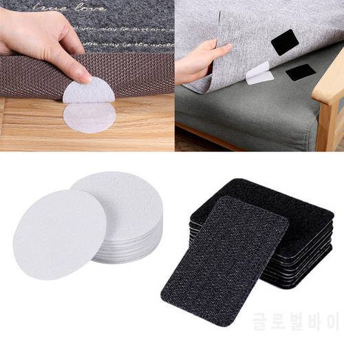 New Strong Self Adhesive Fastener Dots Double-sided Stickers Adhesive Hook Loop Tape For Bed Sheet Sofa Mat Carpet Anti Slip Mat