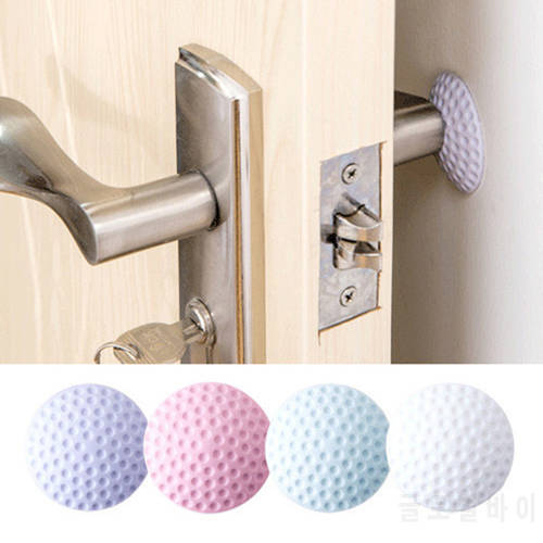 1PC Wall Anti-collision Pad Thick Mute Door Fenders Rubber Anti-collision Doorknob Protective Pad Home Wall Sticker
