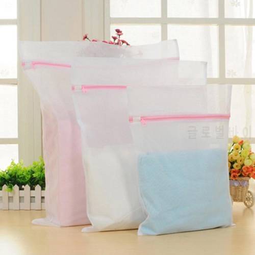 3 Sizes Washing Machine Net Mesh Bag Underwear Clothes Aid Bra Socks Laundry Bag Polyester Laundry Wash Bags