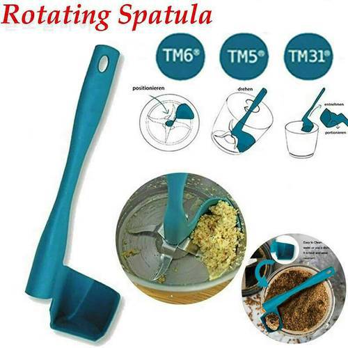 Rotating Spatula For Kitchen Thermomix TM5/TM6/TM31 Removing Portioning Food Multi-Function Rotary Mixing Drums Spatula