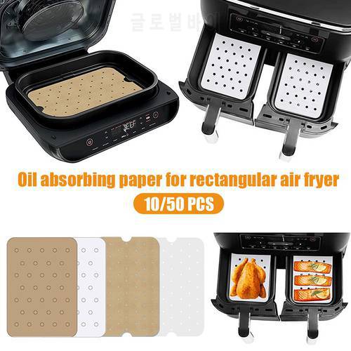 Air Fryer Parchment Paper Liners Air Holes For Ninja Foodi Smart FG551 6-In-1 Indoor Grill, Ninja Foodi Accessories