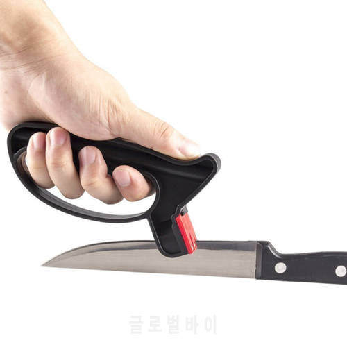 2 In 1 Professional Handheld Knife Convenient Scissor Blade Sharpener Kitchen Knife Sharpening Stone Sharpening Tool