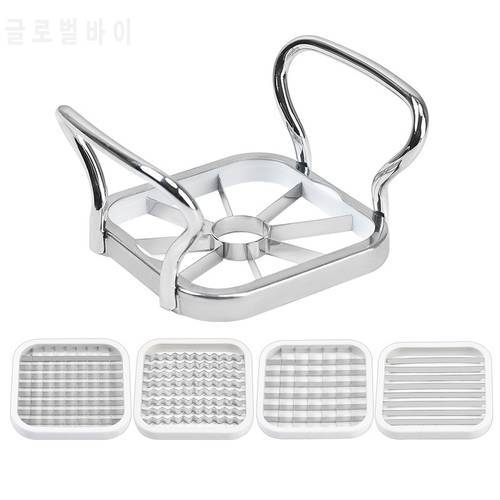 Multifunctional Creative 5 In 1 For Vegetable Fruit Food Cutter Cubes Apple Potato Grater French Fry Slicer Kitchen Accessories
