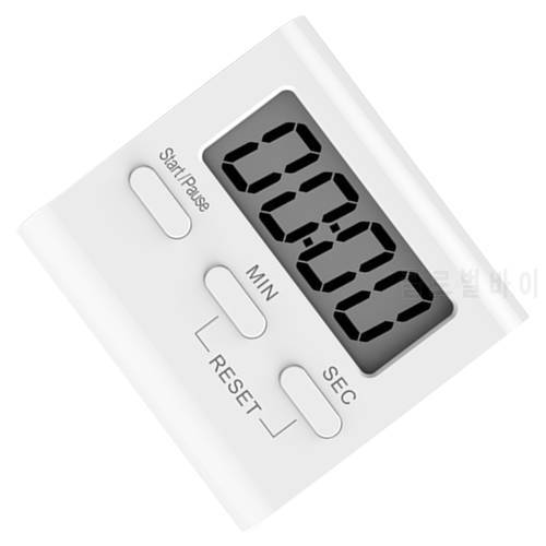 Kitchen Digital Timer Cooking LCD Countertop Countdown Alarm Clock Students Training Timing Gadget Chef Supplies
