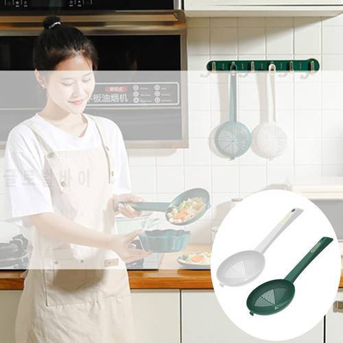 6XDE Kitchen Noodle Spoon High Temperature Resistant Colander Household Non-stick