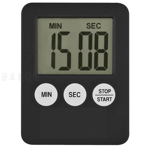 Kitchen Timers Suitable For Your Office Best Gifts Best Price Black/White Brand New High Quality Magnetic Adsorption