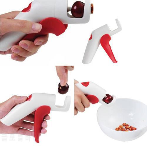 Handheld Cherry Pitter Fruits Olive Core Seed Stone Remover Corer Kitchen Tool for the quick removal of the cherries seed