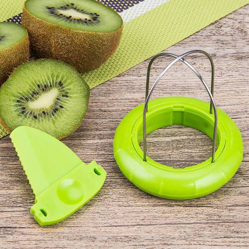 new Kiwi Cutter Kitchen Detachable Creative Fruit Peeler Salad Cooking Tool Lemon Peeling Gadgets and Accessories 1pc