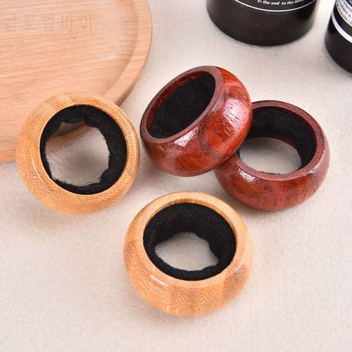 New Wooden Red Wine Bottle Drip Proof Stop Collar Ring Home Bar Accessories