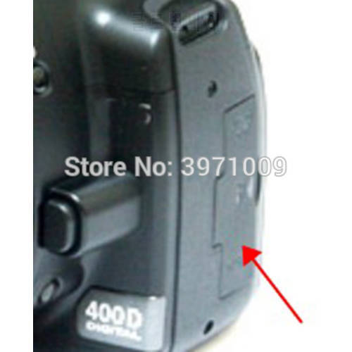 NEW USB/HDMI DC IN/VIDEO OUT Rubber Door Bottom Cover For Canon 400D Digital Camera Repair Part