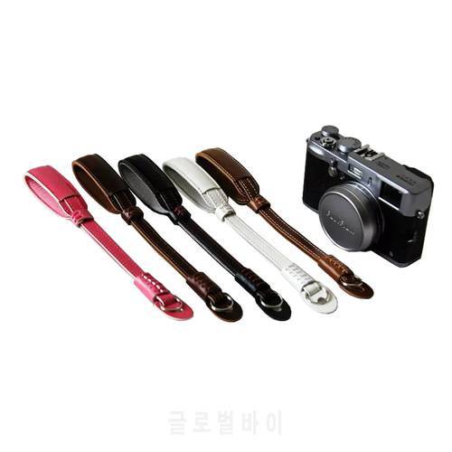 PU Leather Camera Hand Strap For Canon Nikon Fuji For Sony DSLR SLR All Camera Wrist Strap