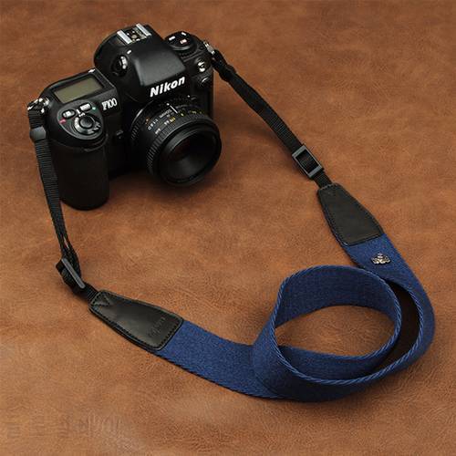 cam-in CS029 8001-8015 universal adjustable cotton leather Camera Strap Neck Shoulder Carrying Belt for Canon Sony Nikon Camera