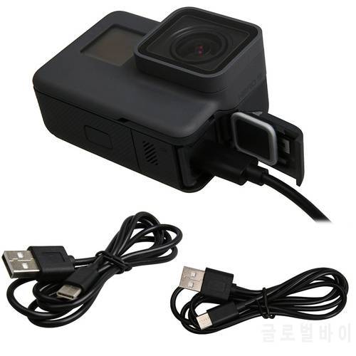 Gopro Hero 5 6 7 Accessories Black Camera Charging Usb Cable Line Data Sync Transfer for Gopro Hero5 6 7 8 Action Sport Camera