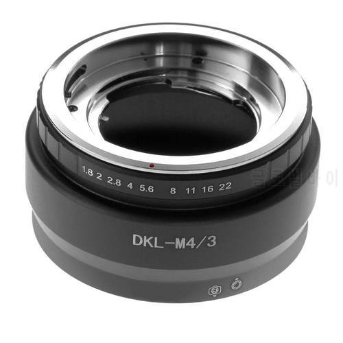 Fotga DKL-M4/3 Lens Adapter Ring for Deckel Lens to Micro Four Third M4/3 GH3/4/5 EM1/M/M10/EP5/EPL3/PL5/PL6/PL7 Camera