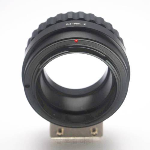 B4-Z Lens Mount Adapter Ring for Movie Broadcast Canon Fujinon Zeiss B4 2/3 Lens & Nikon Z7 Z6 Z 7 6 Body B4-NZ Adaptor