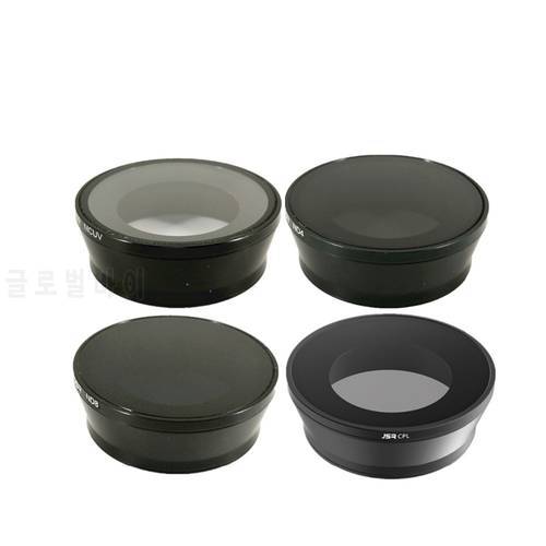 UV ND4 ND8 CPL Hard Lens Protector Filter Kit for Sony Action Camera HDR-AS50 AS50R AS200V AS100V X1000V X1000VR AS50