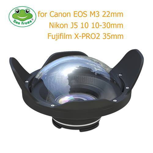 Seafrogs 6 Inch Dry Dome Port for Meikon Mirrorless Housings V.3 40M 130FT Camera Fisheye Underwater Photography