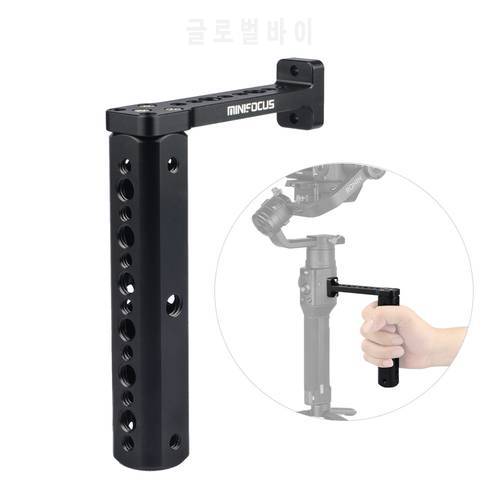 RS Gimbal Neck Expansion Handle Hand Grip Rod Holder for DJI Ronin S SC RS RS2 RSC 2 RS3 LED Light Monitor Microphone Mount