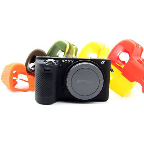 For Sony A6500 Soft Silicone Protective Case Cover Skin Camera Bag for Sony Alpha a6500