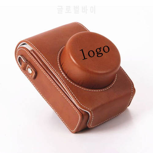 New PU Leather Camera Bag Case Cover Pouch For Leica D-LUX Typ 109 Typ109 Brown