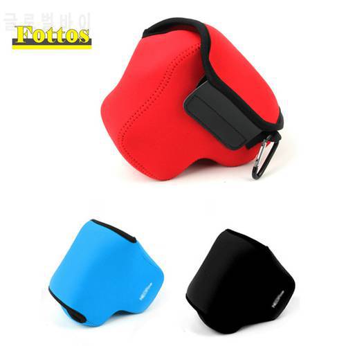 Neoprene Soft Shockproof Camera Bag case For Leica V-LUX TYP 114 V-LUX4 portable Camera cover protective Pouch