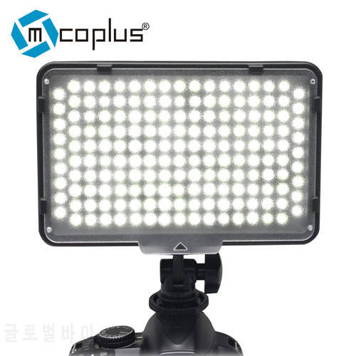 Mcoplus LED-168 LED Video lamp Photography Light for Canon Nikon Pentax Panasonic Olympus & DV Camcorder Digital SLR Camera