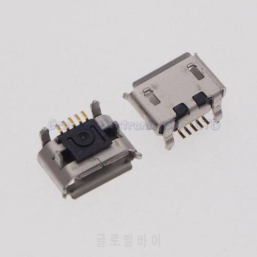 10pcs/lot Micro USB Jack Connector USB Charging socket For BlackBerry 8520 8530 8550 9700 9780 tail plug