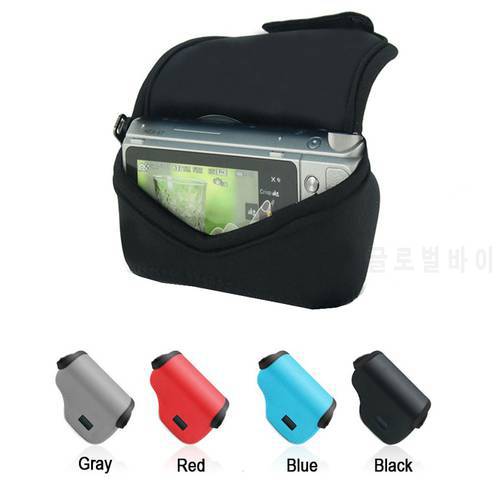 portable Neoprene Soft Camera Bag For SONY A5100 A5000 NEX-5T NEX-5R NEX-3N with 16-50mm Lens Camera Case protective Cover Pouch