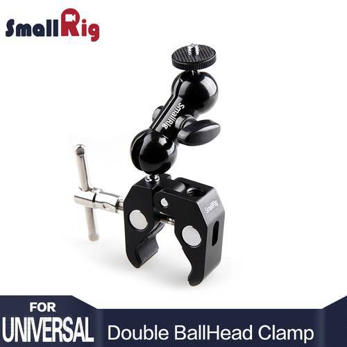 SmallRig Cool Ball Head Adapter Arm V4 Multi-function with Bottom Clamp For DJI Ronin Gimbal DSLR Camera LCD Monitor LED - 1138