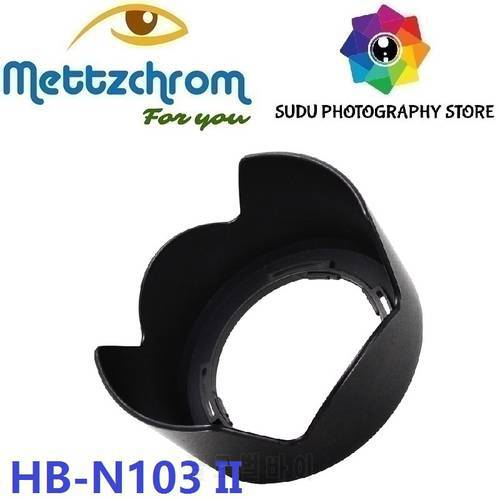 Mettzchrom Flower Shade Lens Hood For HB-N103 II Nikon 1 NIKKOR VR 10-30mm f/3.5-5.6 Camera HB N103