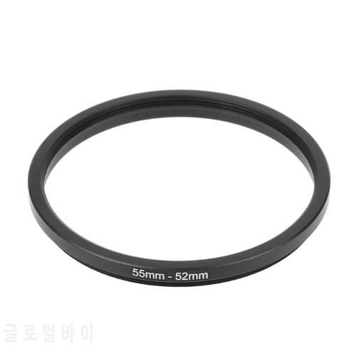 55mm To 52mm Metal Step Down Rings Lens Adapter Filter Camera Tool Accessory New