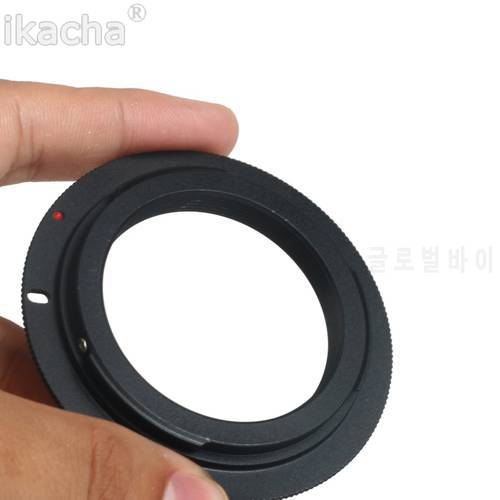 M42 Lens to for Canon EOS EF Mount Adapter Ring for 5D II III 6D 7D 70D 650D 700D Black