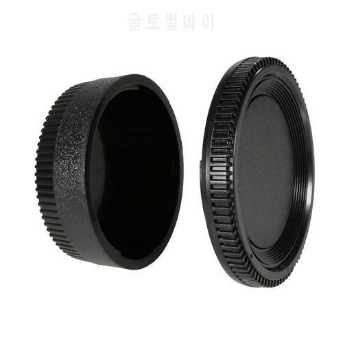 1 Pairs Camera Body Cap + Rear Lens-Cap for N Camera Body Cap + Rear Lens Caps for Nikon F Mount AI AF AF-S Lens Anti-dust